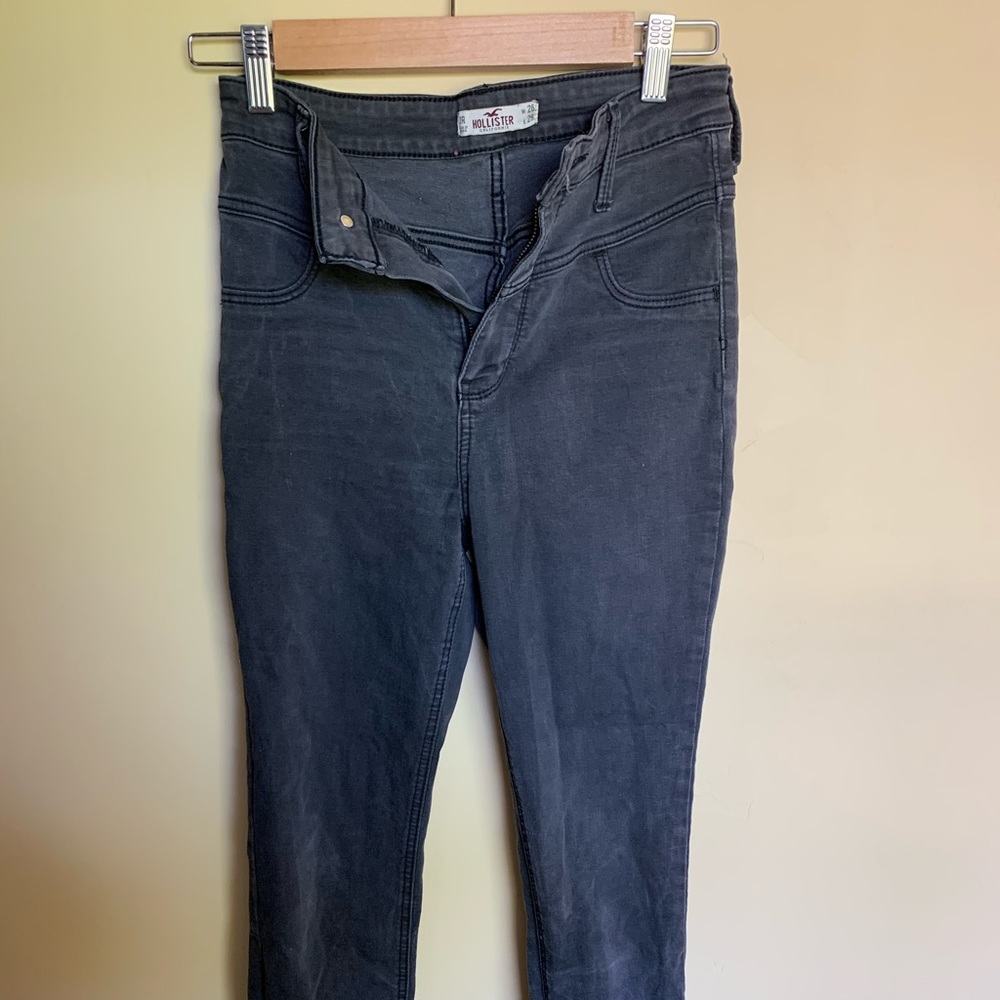 Black Hollister Jeans/Jeggings